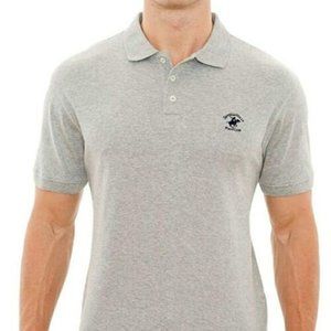 BEVERLY HILLS POLO CLUB STYLE M20355RO9 MIDGREY HEATHER SIZE MEDIUM NWT $28.00